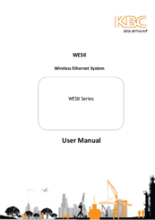 KBC WESII Series User Manual