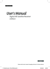 CityCom CCR545 User Manual
