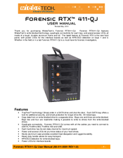 WiebeTech Forensic RTX411-QJ User Manual