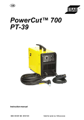 Esab PowerCut 700 PT-39 Manuals | ManualsLib