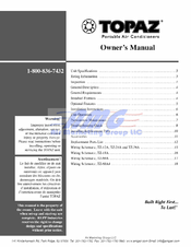 Topaz TZ-60A Owner's Manual