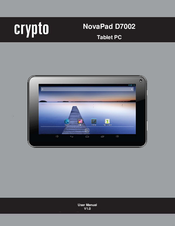 crypto NovaPad D7002 User Manual