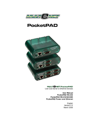 Multenet PocketPAD Power over Ethernet User Manual