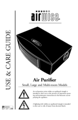 Airwise Multi-Room Use & Care Manual