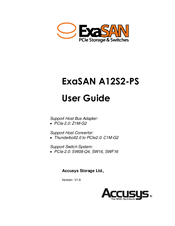 Accusys ExaSAN A12S2-PS User Manual