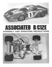 Associated Electrics R12E Assembly And Operating Instructions Manual
