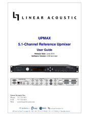 Linear Acoustic UPMAX User Manual
