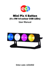 Ledj Mini Pix 4 Batten User Manual
