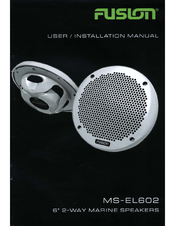 Fusion MS-EL602 User & Installation Manual