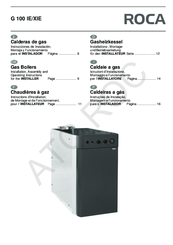 Roca G 100 IE Installation, Assembly And Operating Instructions