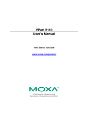 Moxa Technologies VPort 2110 User Manual