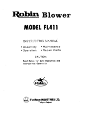 Robin FL411 Instruction Manual