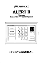 ADEMCO Alert II User Manual