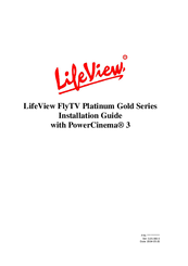 LifeView FlyTV Platinum Gold33 FM User Manual
