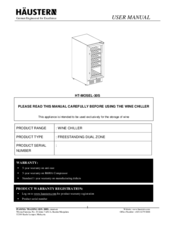 Hauster HT-MOSEL-30S User Manual