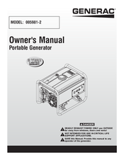 Generac Power Systems 005981-2 Owner's Manual