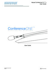 Shure ConferenceONEs User Manual