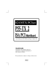 EPoX P55-TX 2 User Manual