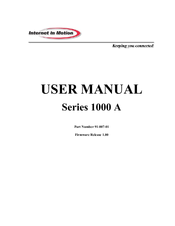Ward Electronics IIM 1000A User Manual