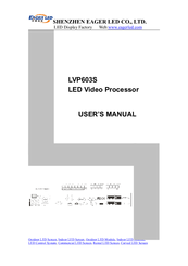 Eager LED LVP603S User Manual