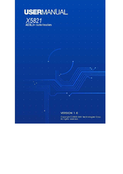 XAVI Technologies Corp. X5821 User Manual