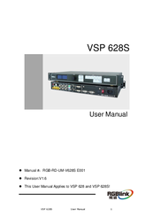 RGBlink VSP 628 User Manual