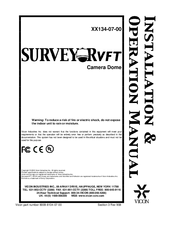 Vicon SVFT-W35C Installation And Operation Manual