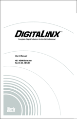 DigitaLinx DL-HDS41 User Manual