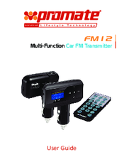 Promate FM12 User Manual