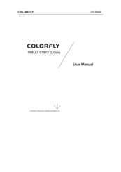 Colorfly CT972 Q.Cosy User Manual