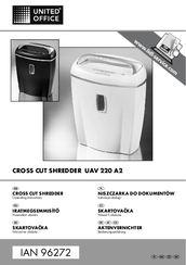 UNITED OFFICE UAV 220 A2 Operating Instructions Manual