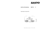 Sanyo DMP-P6 Instruction Manual