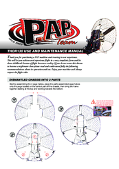 P.AP. Team THOR130 Use And Maintenance Manual
