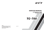 HYT TC-700 Ex PLUS Service Manual