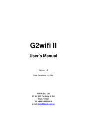3JTech G2Wifi II User Manual