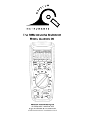 WAVECOM 98 User Manual