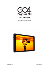 GO4 Pegasus 801 Quick Start Manual