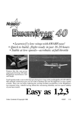 Hobbico BrightStar 40 AWARF Manual