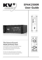KV2 Audio EPAK2500R User Manual