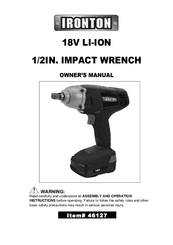 Ironton 46127 Owner's Manual