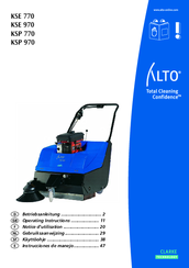 Alto KSE 770 Operating Instructions Manual