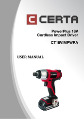 Certa CT18VIMPWRA User Manual