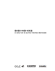 Intelix DIGI-HD-4X2 Installation Manual