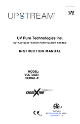 UV Pure Technologies UPSTREAM Instruction Manual