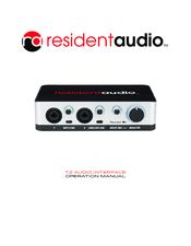 Residentaudio T2 Operation Manual