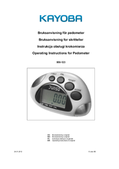 Jula 950-123 Operating Instructions Manual