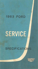 1963 FORD FALCON OWNERS MANUAL 