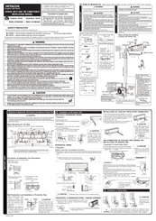 Hitachi RAS-X18HAK Installation Manual