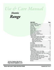 Frigidaire CMEF212ES Use & Care Manual