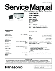 Panasonic SE-FX65P Service Manual